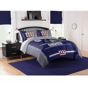 Northwest NFL New York Giants Safety FULL/QUEEN Comforter and Shams